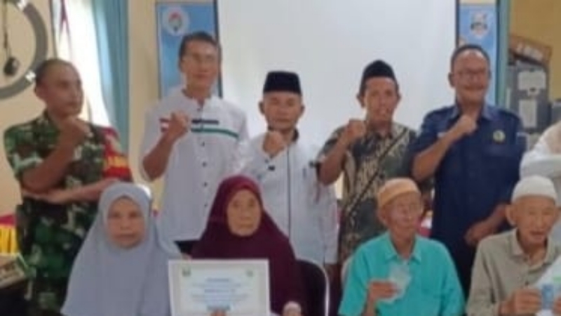 Peratin Pekon Laay Andre Pahlevi Realisasikan BLT-DD 