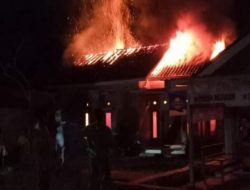 Rumah Warga di Karang Rejo Tanggamus Terbakar