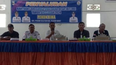 26 KPM Pekon Biha Pesibar Terima BLT-DD Perdana