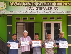Dewan Dakwah Lampung Tegas Dukung Palestina, Boikot Produk Israel