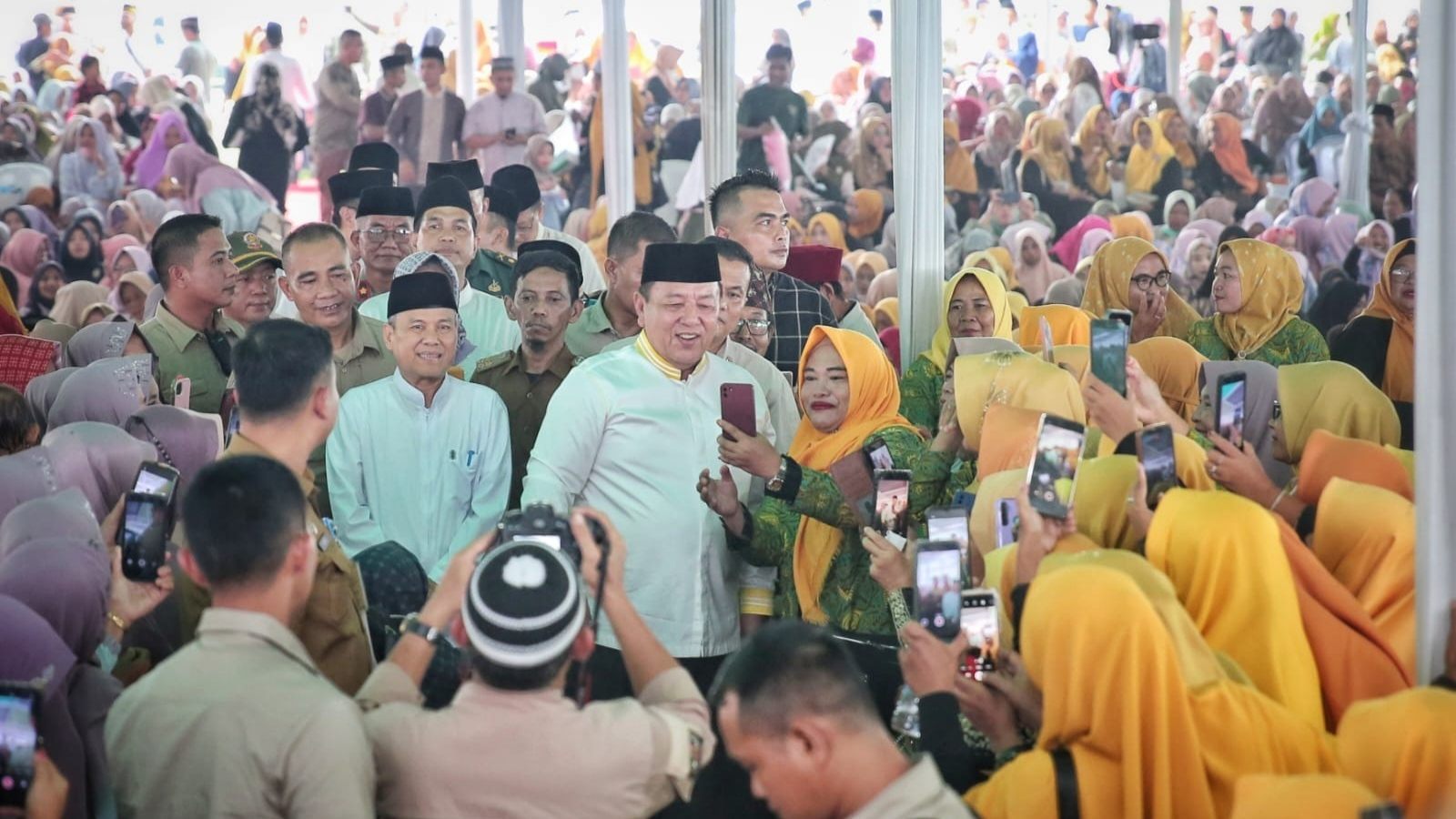 Arinal Gelar Pengajian Akbar di Lampung Tengah