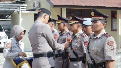 Wakapolres dan Kabag Polres Pesisir Barat Berganti