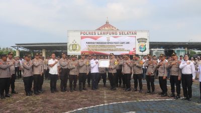 Kapolres Lampung Selatan Borong Penghargaan dari ASDP-TRC