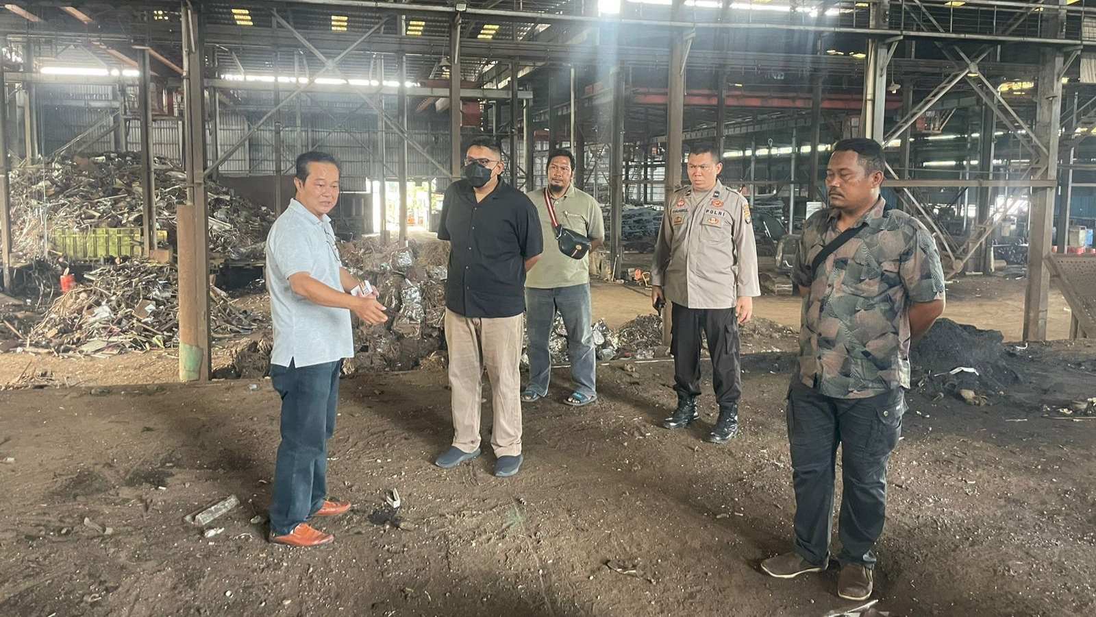 Insiden PT San Xiong Steel: 3 Korban Luka Bakar Serius