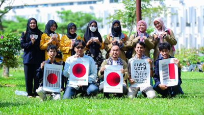 Hari Nakba: ITERA For Palestine Sebar 1000 Stiker Solidaritas
