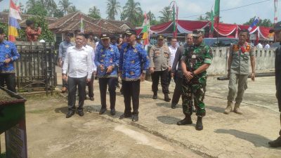 Kolaborasi TNI-Pemkab Tanggamus, Karya Bakti TNI Dimulai di Way Ilahan