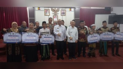 Pj Bupati Tanggamus Beri Bonus Rp847 Juta untuk Kafilah MTQ