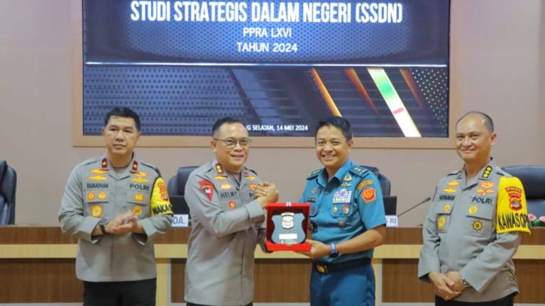 Kapolda Lampung dan Lemhannas Bahas Keamanan Regional