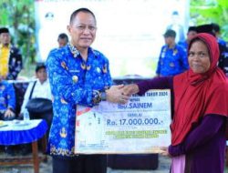 Pj Bupati Tuba Qudrotul Ikhwan Hadiri Launching Bedah Rumah Baznas