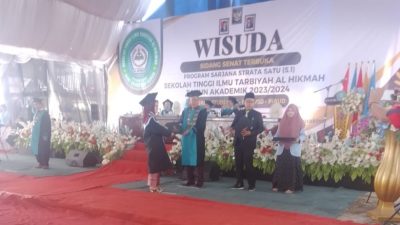 STIT Al-Hikmah Waykanan Wisuda 207 Mahasiswa