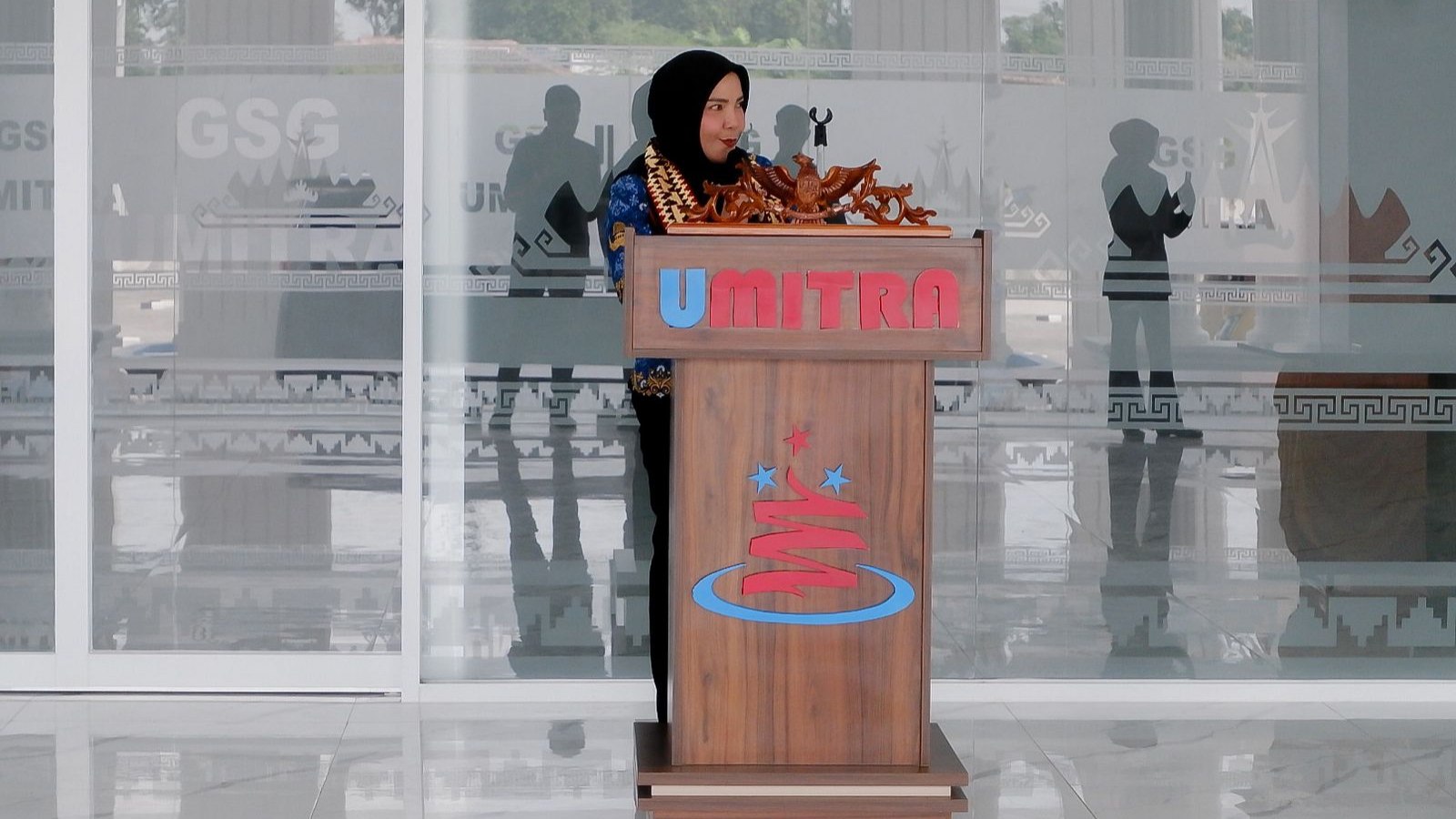 Eva Dwiana Resmikan GSG Umitra