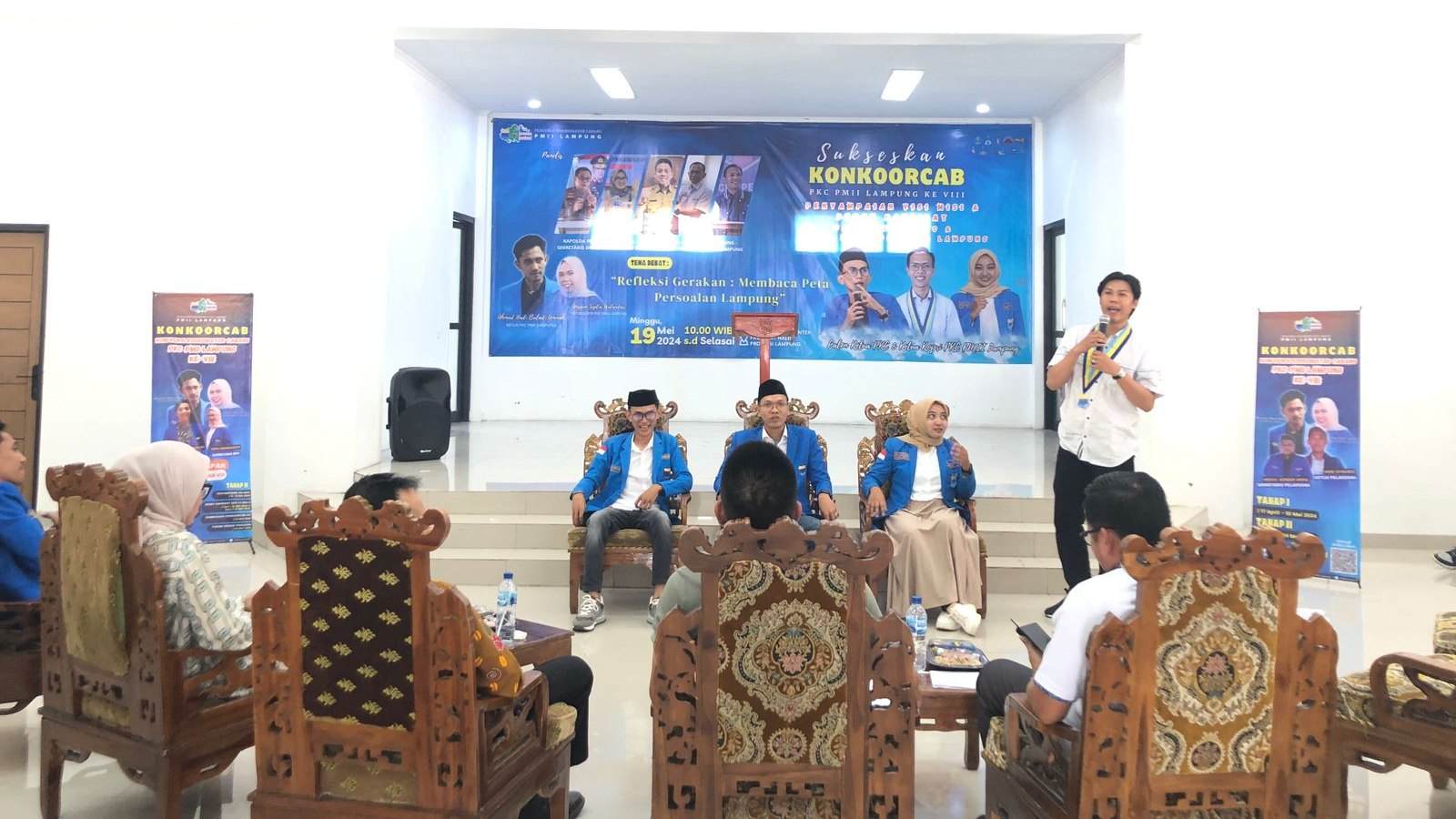 Refleksi Gerakan: Debat Seru Kandidat Ketua PKC dan Kopri PMII Lampung