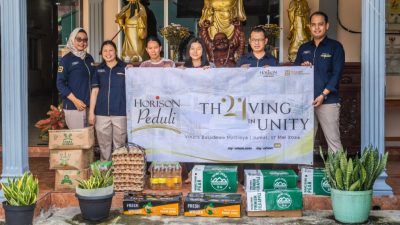 Hotel Horison Lampung Sambut Waisak dengan CSR