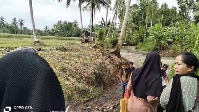 Darurat Infrastruktur, Warga Pekon Sampang Turus Butuh Jembatan Baru
