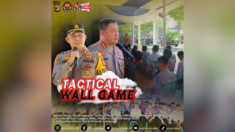 Pengamanan Ketat di WSL Krui Pro: TWG Jadi Andalan