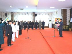 Pj Bupati Tulang Bawang Lantik 53 Pejabat Baru