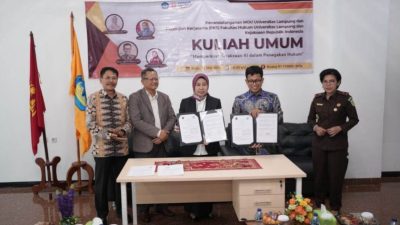 Unila dan KKRI Berkolaborasi dalam Peningkatan Penegakan Hukum