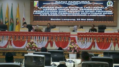 Kontroversi Pj Gubernur: Fraksi-fraksi DPRD Lampung Tinggalkan Rapat