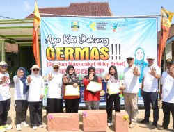 Bupati Agus Istiqlal Buka Germas 2024 di Pekon Mulang Maya