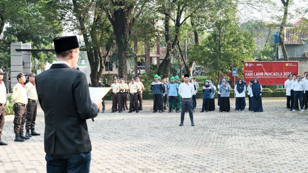 Generasi Milenial PLN UP Bandarlampung Gelorakan Semangat Pancasila