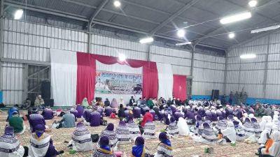 PLN NP UP Bandarlampung Dukung Pelepasan Calon Jamaah Haji Lambar