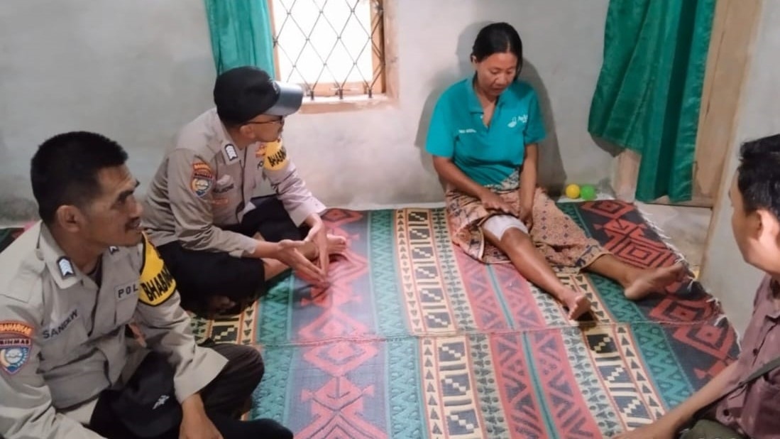 Polsek Wonosobo Respon Cepat Kasus Gigitan Buaya di Banjar Negoro
