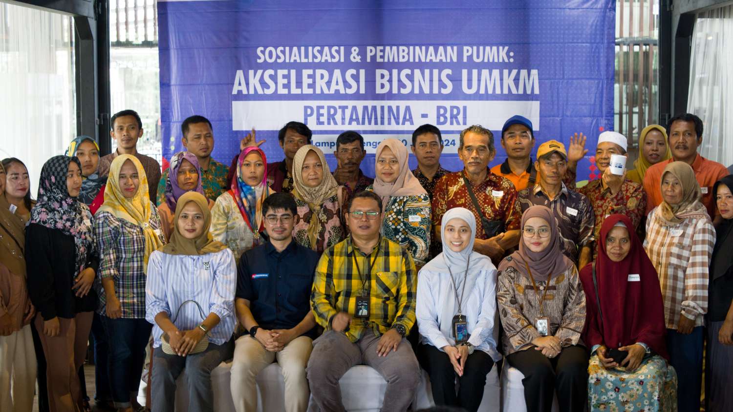 UMKM Lampung Tengah Naik Kelas dengan Sinergi Pertamina dan BRI