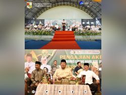 Gubernur Arinal-Pj Bupati Firsada Perkokoh Silaturahmi di Pengajian Akbar Tubaba