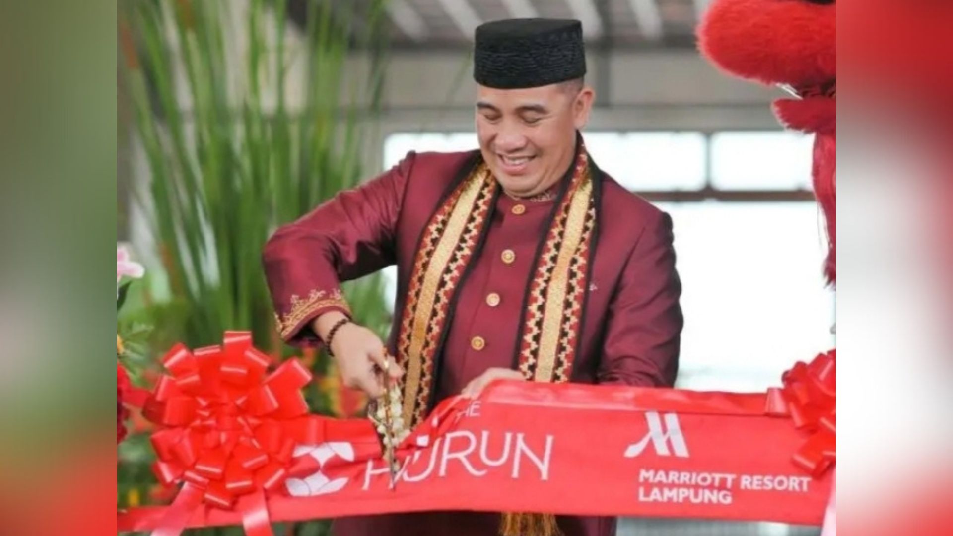 Hotel Bintang Lima Pertama di Pesawaran Resmi Beroperasi