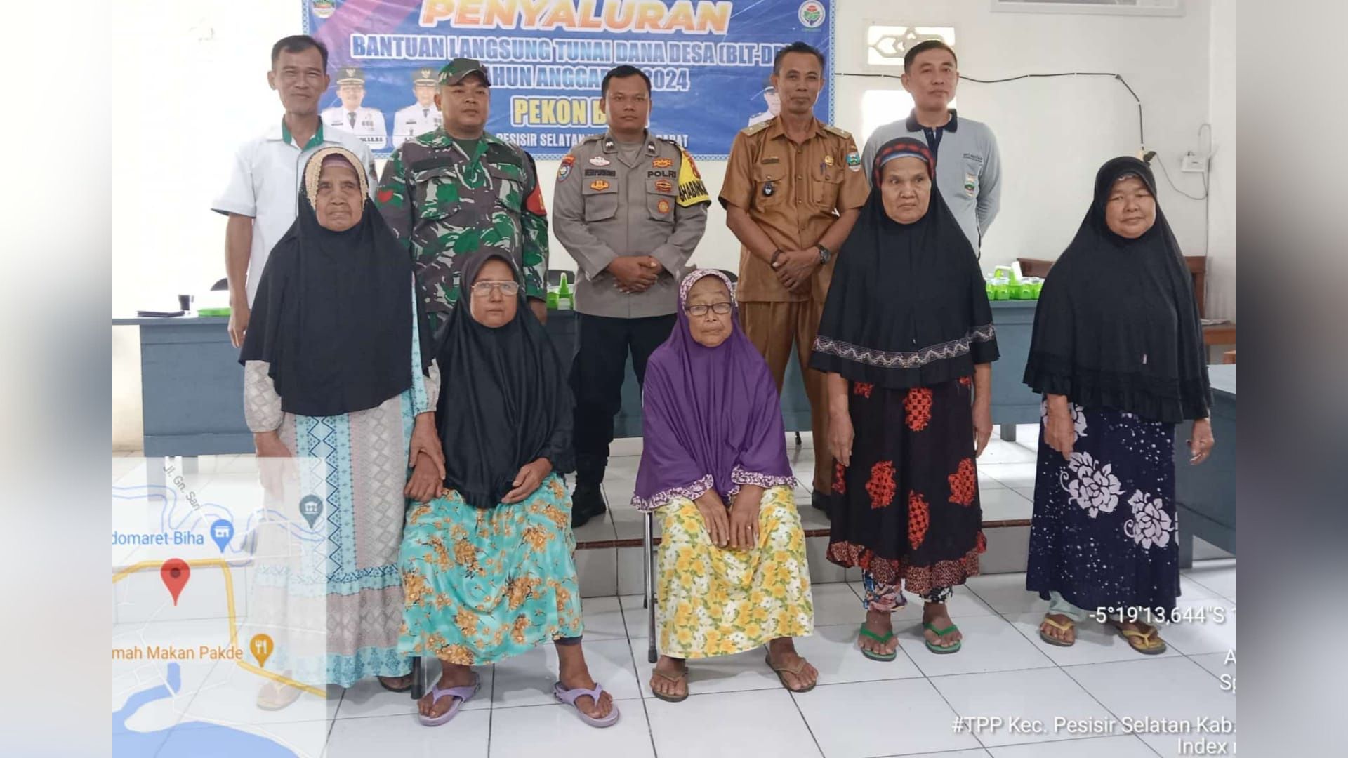 Pekon Biha Pesibar Salurkan BLT-DD untuk 26 KPM