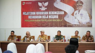 Sekdakab Tubaba Buka Pelatihan Wawasan Kebangsaan untuk Pelajar SMA