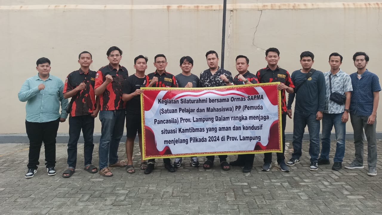 SAPMA PP dan Polda Lampung Solid untuk Pilkada Tertib