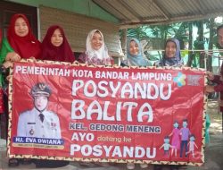 Posyandu Gedong Meneng Wujudkan Generasi Sehat Sejak Dini