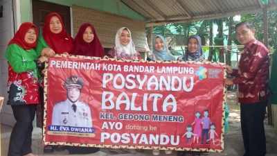 Posyandu Gedong Meneng Wujudkan Generasi Sehat Sejak Dini