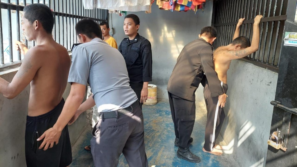 Rutan Kelas IIB Gelar Razia Insidentil