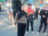 Senam Sehat Bareng Eva Dwiana, Warga Dapat Doorprize Umroh