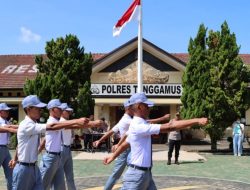 Bhayangkara ke-78: Polres Tanggamus Gelar Lomba PBB dan Adzan