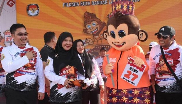 Maskot Kera KPU Bandarlampung Berujung Penyelidikan