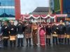 Eva Dwiana Pimpin Upacara HUT Bandarlampung ke-342