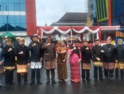 Eva Dwiana Pimpin Upacara HUT Bandarlampung ke-342