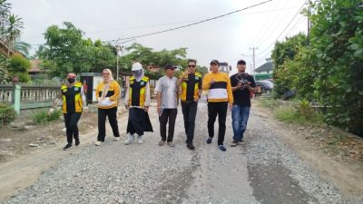 Penantian Warga Segera Terwujud, Perbaikan Jalan Padang Ratu Lamteng Dimulai