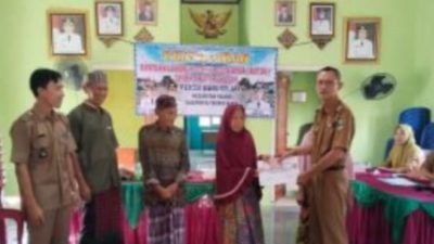 BLT-DD Tahap II Cair, 26 KPM Pekon Bandar Jaya Terima Bantuan