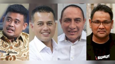 Top of Mind Pilgub Sumut: Bobby Nasution Hingga Teguh Santosa