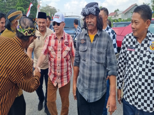 Faisol Djausal Resmikan Pembangunan Kantor Baru Pujakesuma