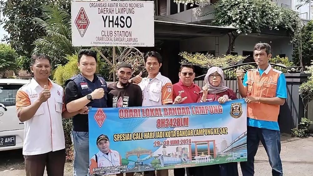 ORARI Lokal Bandarlampung Ramaikan HUT Kota ke-342 dengan Spesial Call