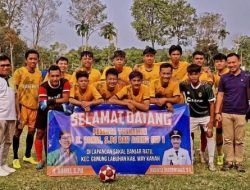 Turnamen Sepakbola Romli dan Agung Cup 1 Meriahkan Waykanan