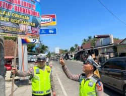 Polres Pesisir Barat Gencar Sosialisasi Kamseltibcarlantas