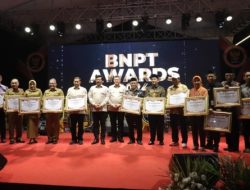 Unila Raih Anugerah Kampus Kebangsaan dari BNPT