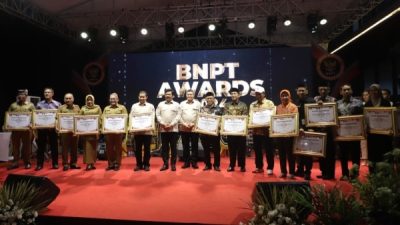 Unila Raih Anugerah Kampus Kebangsaan dari BNPT