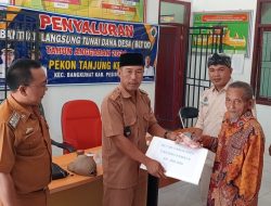 28 KPM di Pekon Tanjung Kemala Terima Bantuan BLT-DD Tahap 2